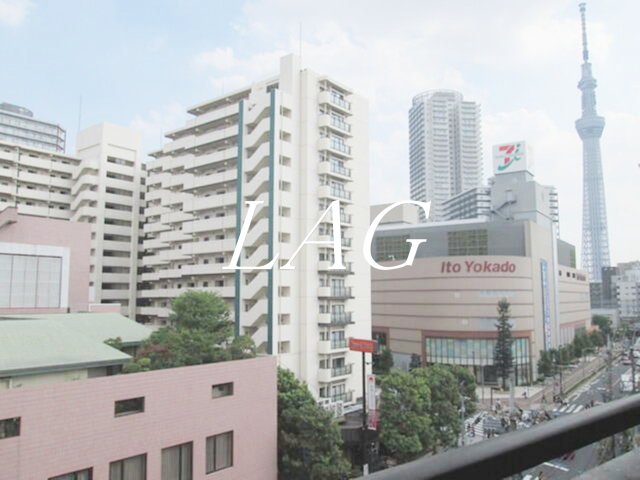 バルコニー　眺望です。