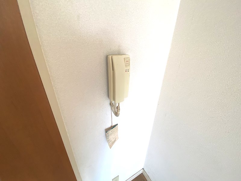 セキュリティ　インターホン設置　※他部屋の参考写真です