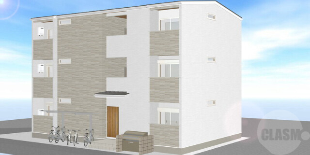 建物外観　２０２６年７月完成予定の新築物件