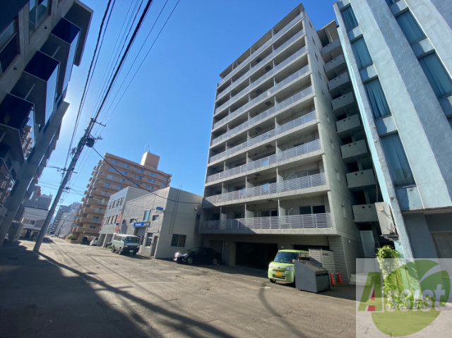 建物外観　札幌市中央区北五条西「マルベリーガーデン５１２」
