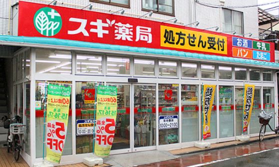 ドラックストア　スギ薬局南大井店（ドラッグストア）まで849m