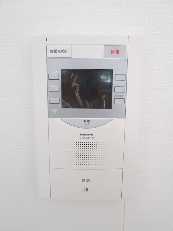 セキュリティ　モニター付インターホン