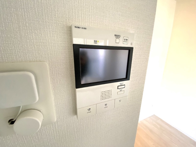 セキュリティ　顔が見えて安心モニターホン！