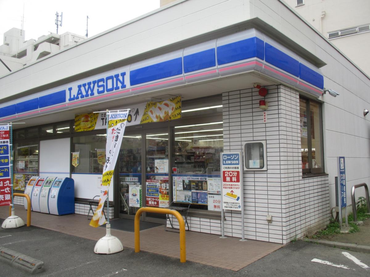 コンビニ　ローソン 中区丸の内一丁目店（コンビニ）まで614m