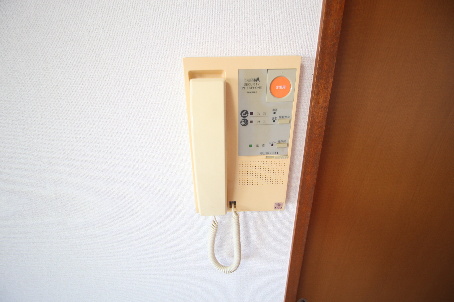 セキュリティ　インターフォンです！