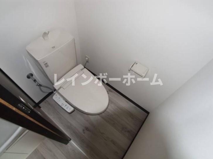 トイレ　ゆったりとした空間のトイレです