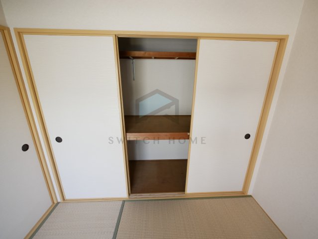収納　大きなスペースがあり、収納には困りません