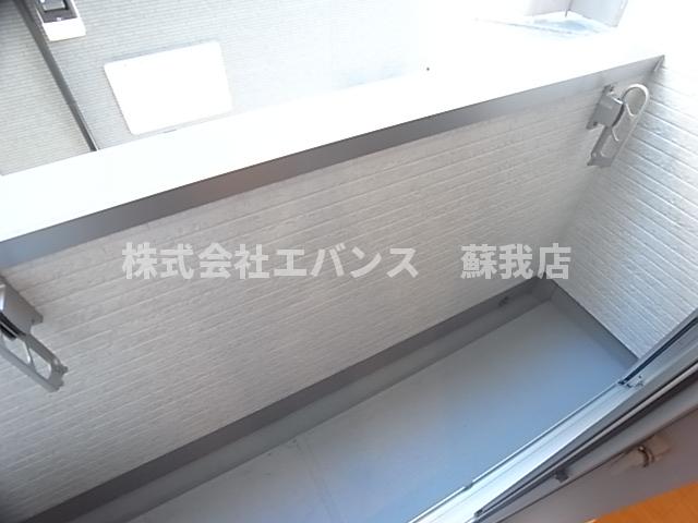 バルコニー　バルコニーがあります