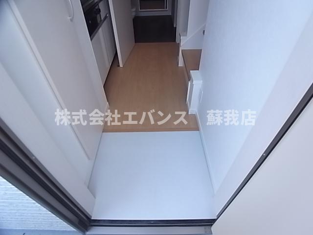 玄関　明るい玄関です
