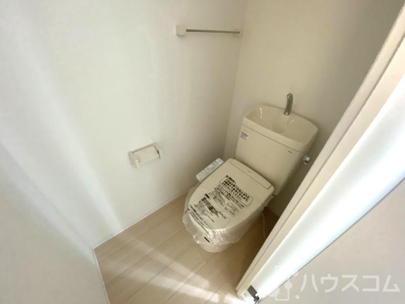 トイレ　温水便座です！