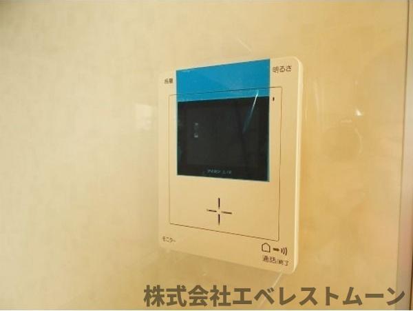 セキュリティ　モニタ付インターホンです