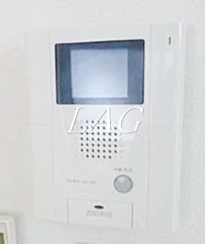 セキュリティ　モニター付きインターフォンです。