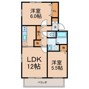 エントピアAの間取り写真