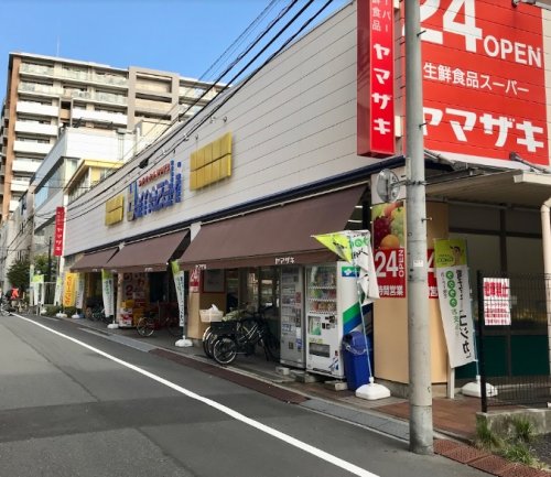 スーパー　スーパーヤマザキ 三筋店（スーパー）まで454m