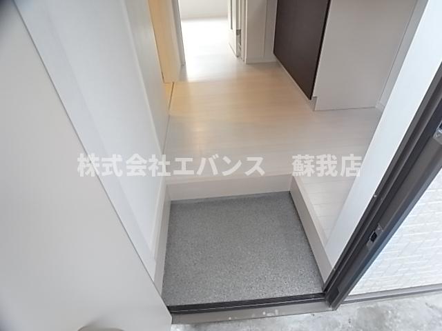 玄関　ゆったりとした玄関です