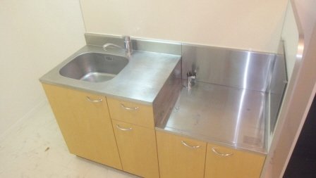 キッチン　ガスコンロ設置可能です