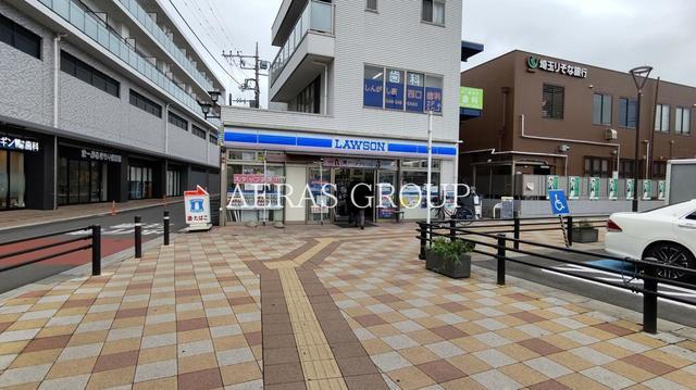 コンビニ　ローソン 新河岸駅西口店（コンビニ）まで25m