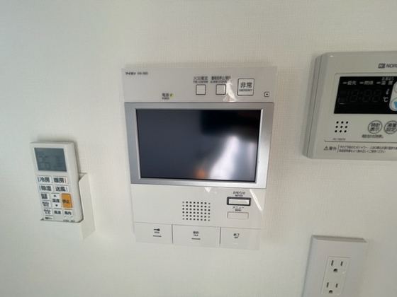 セキュリティ　※別部屋の写真です