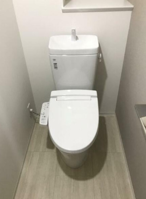 トイレ　ゆったりとした空間のトイレです