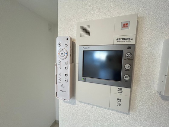 セキュリティ　※別部屋の写真です