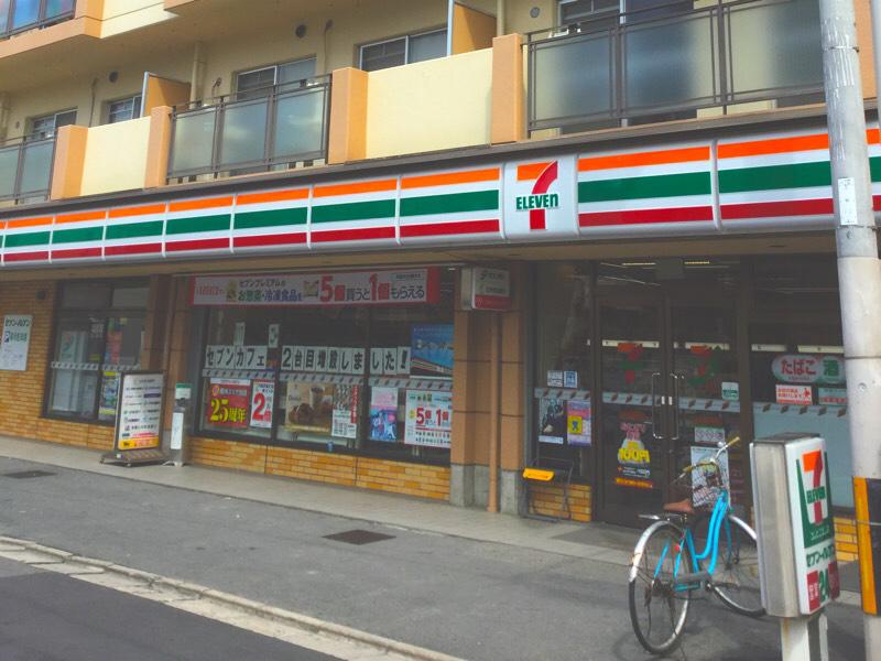 コンビニ　セブンイレブン 東大阪稲田新町店（コンビニ）まで422m