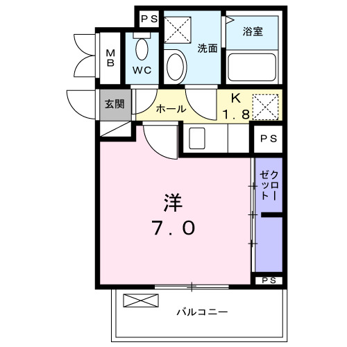 メゾンルミネ 中町の間取り写真
