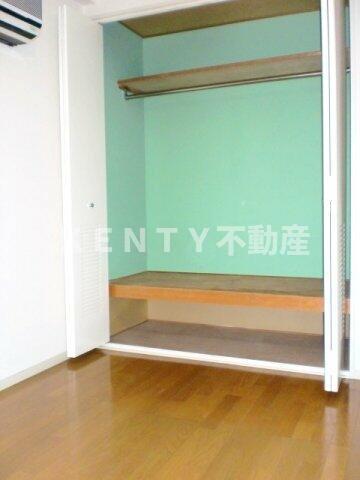 収納　大きなスペースがあり、収納には困りません