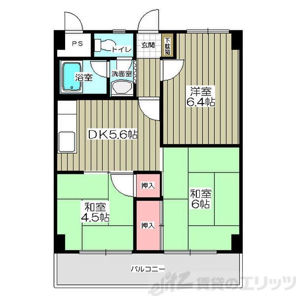 江坂農業会館の間取り写真