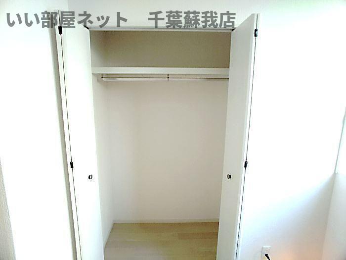 収納　たっぷりとした収納スペースです