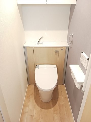 トイレ　ゆったりとした空間のトイレです