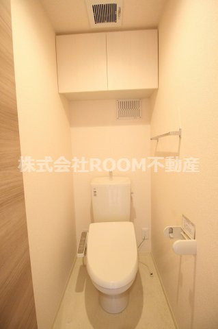 トイレ　ゆったりとした空間のトイレです
