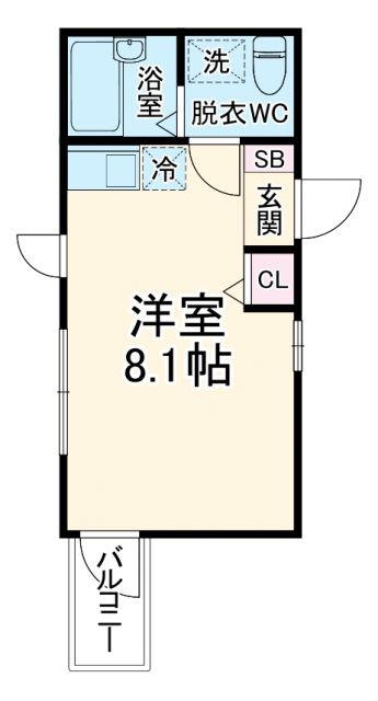 CITIOハナミズキの間取り写真