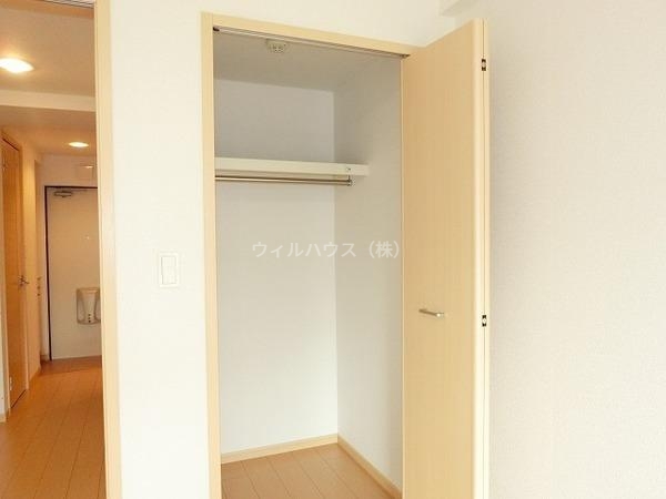 収納　クローゼット！