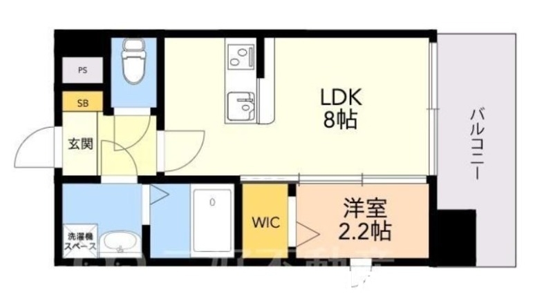 ModernPalazzo美野島NEUROの間取り写真