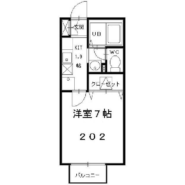 アール ブランの間取り写真