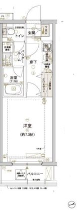 アルコバレーノ押上イーストの間取り写真