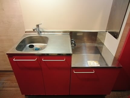 京王線 笹塚駅 徒歩5分 2階建 築27年のキッチン写真
