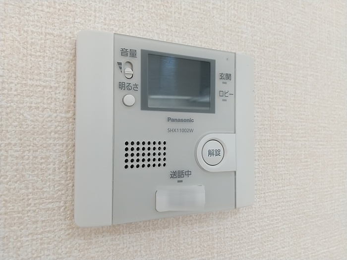 セキュリティ　コンフォール長居東　モニター付きインターホン
