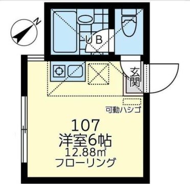ユナイト・汐入ウィリアム・ウォーカーの間取り写真