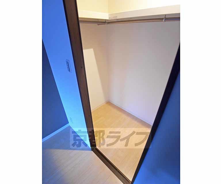 収納　ウォークインクローゼットです。