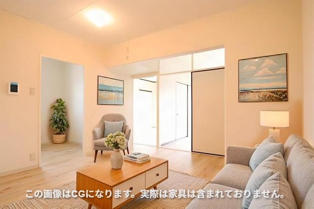 居室・リビング　家具や調度品の画像はＣＧとなります。