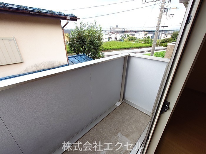 バルコニー　眺望良好です。