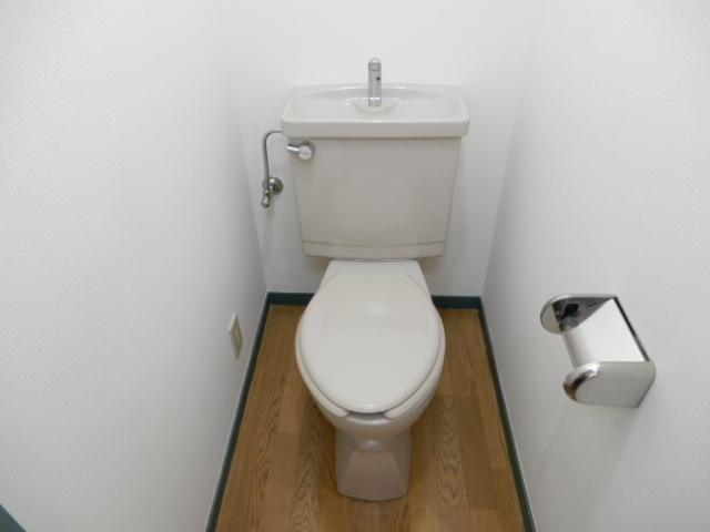小田急線 成城学園前駅 徒歩22分 3階建 築34年のトイレ写真