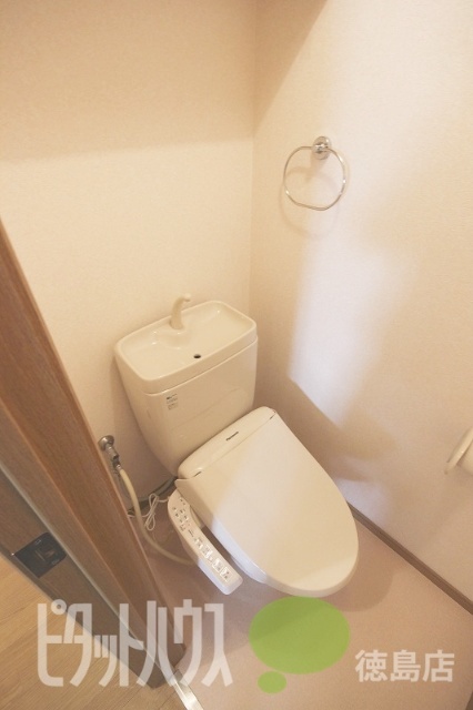 ＪＲ牟岐線 文化の森駅 徒歩26分 2階建 築23年のトイレ写真
