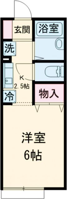 プランドールの間取り写真