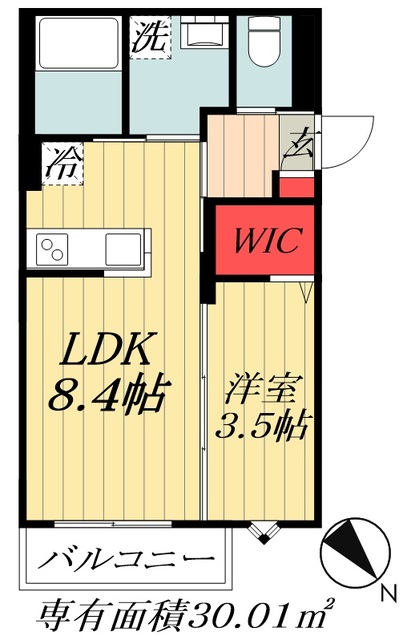 東京メトロ東西線 原木中山駅 徒歩9分 3階建 新築の間取り写真
