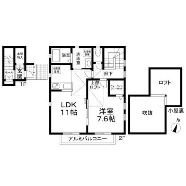 メゾン烏山の間取り写真