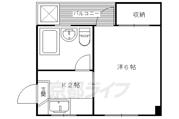 カナダハイツの間取り