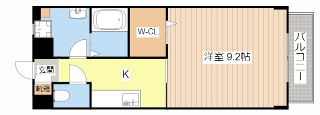 【彦根市鳥居本町のアパートの間取り】