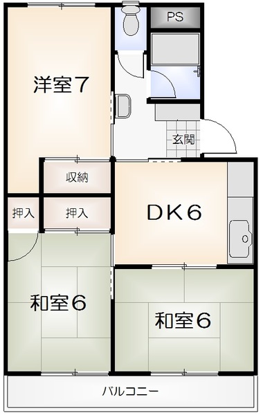 リバーサイド福井の間取り